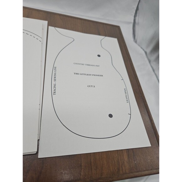 "THE LITTLE PIONEER" #507  Quilt Pattern by Country Threads Craft Kit - Picture 6 of 7